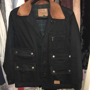 RALPH LAUREN FOREST GREEN BARN COAT